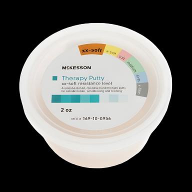 McKesson 2X-Soft Therapy Putty 2 oz - Latex-Free Rehabilitation Tool