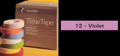 Blank Label Tape Time® Multipurpose Label Violet Vinyl 3/4 X 500 Inch