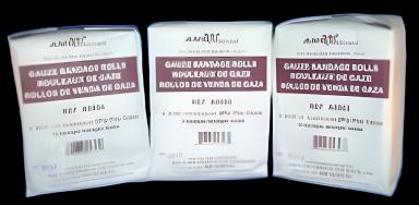 Conforming Bandage Vital-Roll 3 Inch X 3.6 Yard 12 per Pack NonSterile 2-Ply Roll Shape