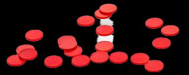 CapInsert™ Tube Closure Red 5.3 mm for 5 mL Microcentrifuge Tubes - Simport Scientific