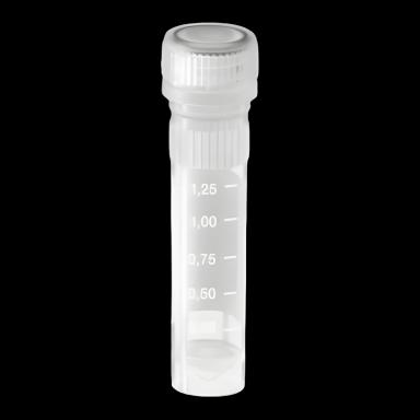 Sarstedt 2 mL Microcentrifuge Tube with Screw Cap, PCR Tested - 72.694.700
