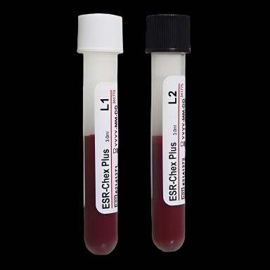 ESR-Chex™ Plus Hematology Control Set Level 1, 2 - 12x3 mL