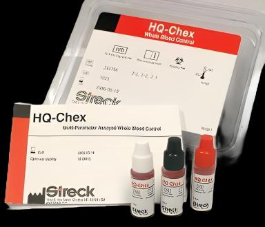 Hematology Control Set HQ-Chex Level 1, 2, 3 3 X 2.5 mL