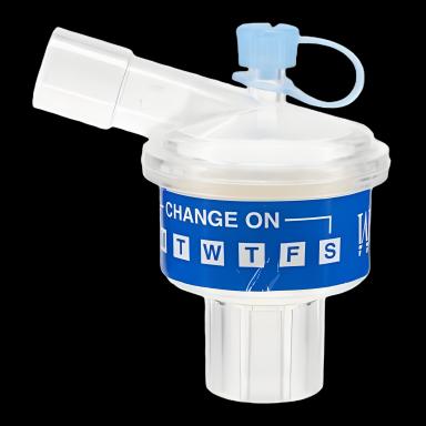 Heat and Moisture Exchanger with Filter Westmed™ 28.4 mg H₂0 (@ Vt 500 mL) 2.29 cm H₂0 (0.25 @ 8 LPM) @ 30 LPM