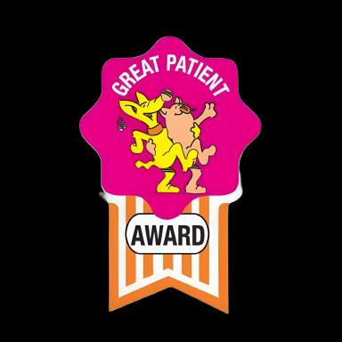PDC® 250-Pack Great Patient Reward Stickers, 2 Inch - Pediatric Comfort & Engagement