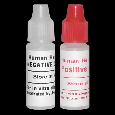 Rapid Chromatographic Assay Control Set Occult Blood iFOB Positive Level / Negative Level 2 X 1 mL