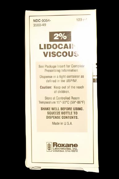 Lidocaine HCl 2% Solution Bottle 100 mL - 00054350049