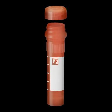 Sarstedt 2 mL Screw Cap Microcentrifuge Tube - Polypropylene, 72.694.310