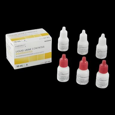 Urine Chemistry Control Set McKesson Consult™ Analyte Testing Positive Level / Negative Level 3 X 10 mL