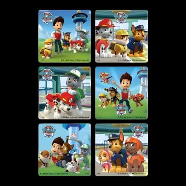 Disney® 75 per Roll PAW Patrol Scenes Sticker 2-1/2 Inch