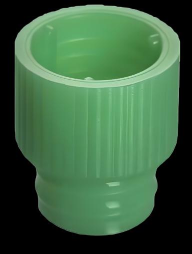 Green LDPE Plug Cap for 12 x 75 mm Centrifuge Tube - Non-Sterile