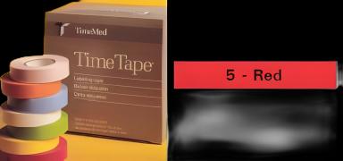 Blank Label Tape Time® Multipurpose Label Red Vinyl 2 X 500 Inch