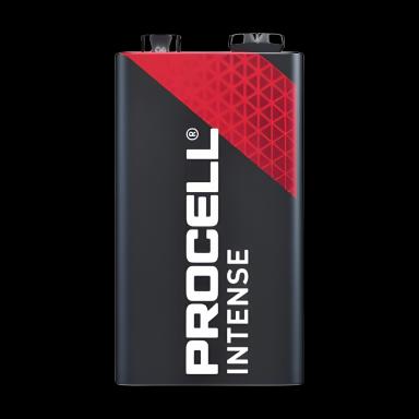 Alkaline Battery Duracell® Procell® Intense 9V Cell 9V Disposable 12 Pack