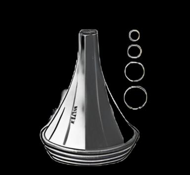 Ear Speculum Tip Round Tip Size 3 Chrome Plated 5.5 mm Reusable