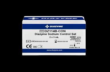Electrolyte Control Set Diazyme Sodium 2 Levels 2 X 3 mL