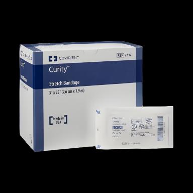 Conforming Bandage Curity™ 3 X 75 Inch 1 per Pack Sterile 1-Ply Roll Shape