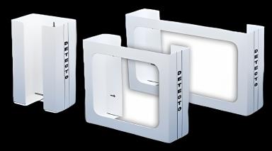 Glove Box Holder Horizontal or Vertical Mounted 3-Box Capacity White 4 X 10 X 18 Inch Steel