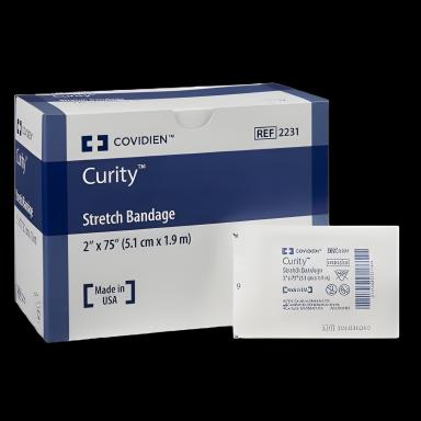 Conforming Bandage Curity™ 2 X 75 Inch 1 per Pack Sterile 1-Ply Roll Shape