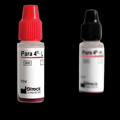 Hematology Control Set Para 4® WBC, RBC, HGB, HCT and Platelet Values Normal Level / High Level 8 X 1.5 mL