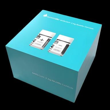 Immunoassay Control Set LumiraDx™ SARS-CoV-2 Ag Positive Level / Negative Level 4 X 0.5 mL - L016080109002 - 1