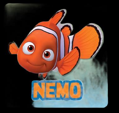 Disney® 100 per Box Finding Nemo Sticker 2-1/2 Inch