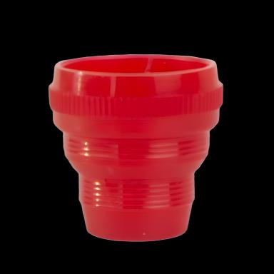 Tube Closure Polyethylene Plug Cap Red 10 to 16 mm For 10, 12, 13 and 16 mm Tubes