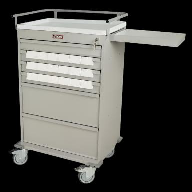Medication Cart Value Line Heavy-duty Steel 22.5 X 29.5 X 46.75 Inch
