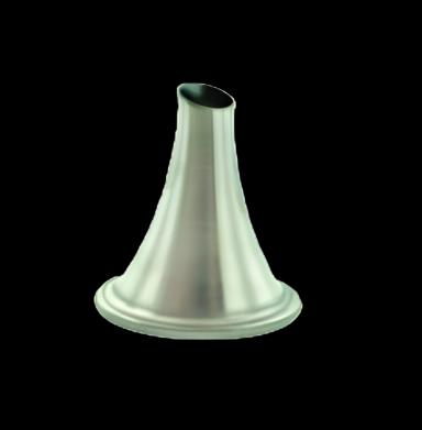 BR Surgical Ear Speculum Tip Oval 6mm Ebonized Reusable - BR44-01950E