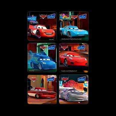 Kids Love Stickers® 90 per Pack Disney Cars Supercharged Sticker 2-1/2 Inch