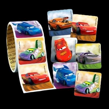 Value Stickers™ 100 per Roll Disney Cars Value Sticker 1-5/8 Inch