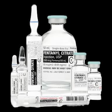 Fentanyl Citrate, Preservative Free 50 mcg / mL Injection Ampule 5 mL CII - 00409909335