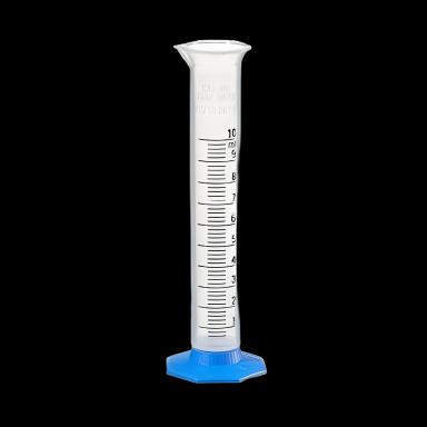 Nalgene™ Class B Polypropylene Graduated Cylinder 10 mL - Thermo Scientific