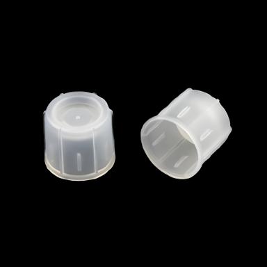 Tube Closure Polyethylene Two-Position Snap Cap Natural 17 mm For 17 mm Tubes NonSterile