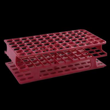 OneRack® Full Size Test Tube Rack, 40-Place, 10-18 mL, Magenta, Durable POM