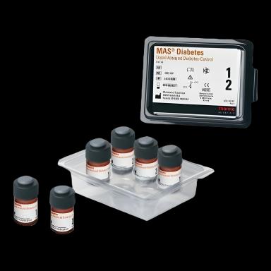 Assayed Control Set MAS™ Diabetes Level 1, 2 6 X 1 mL