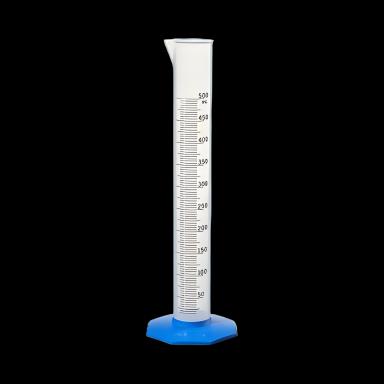 Nalgene™ Class B Polypropylene Graduated Cylinder 500 mL - Thermo Scientific
