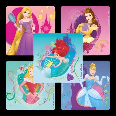 SmileMakers® 100 per Box Disney Princess Enchanted Sticker 2-1/2 Inch