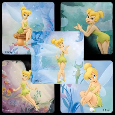 SmileMakers® Tinker Bell Stickers 2-1/2 Inch - Box of 100 for Pediatric Patient Rewards