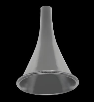 Ear Speculum Tip Round Tip Chrome Plated 6.5 mm Reusable
