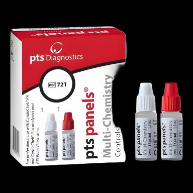 Cardiac / Lipids / General Chemistry Control Set PTS Panels™ Multi-Chemistry Cholesterol / Triglycerides / Glucose 2 Levels 1 X 2 X 1.5 mL