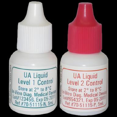 AimStrip® Urinalysis Control Set - Positive/Negative Level, 6 x 10 mL