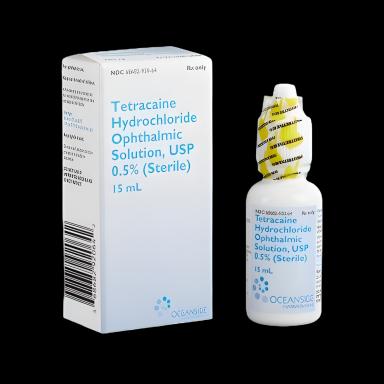 Tetracaine HCl 0.5% Ophthalmic Drops, 15 mL Dropper Bottle - Bausch Health