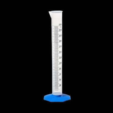 Nalgene™ Class B Polypropylene Graduated Cylinder 250 mL for Laboratory Use
