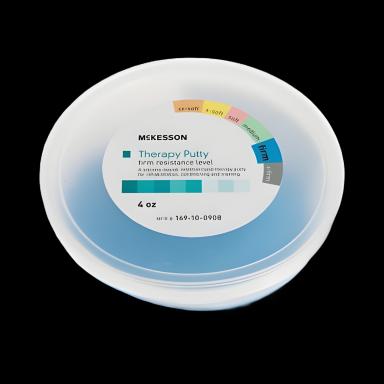 McKesson Firm Therapy Putty 4 oz - Silicone Polymer, Gluten-Free for Grip Strength