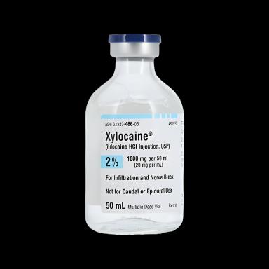 Xylocaine® Lidocaine HCl 2%, 20 mg / mL Injection Vial 50 mL