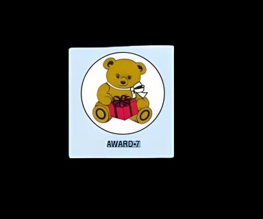 Shamrock® Teddy Bear Stickers for Pediatric Care - 150 Units