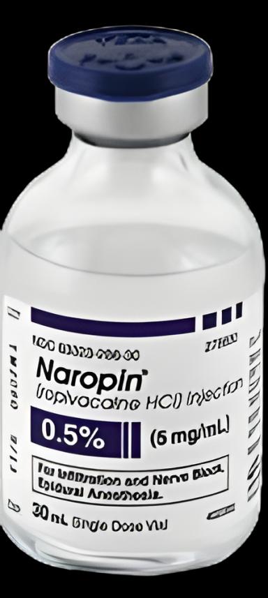 Naropin® Ropivacaine HCl, Preservative Free 0.5%, 5 mg / mL Injection Single-Dose Vial 20 mL