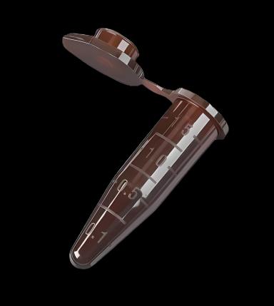 Globe® Scientific Microcentrifuge Tube Plain 1.5 mL Hinged Snap Cap Polypropylene Tube
