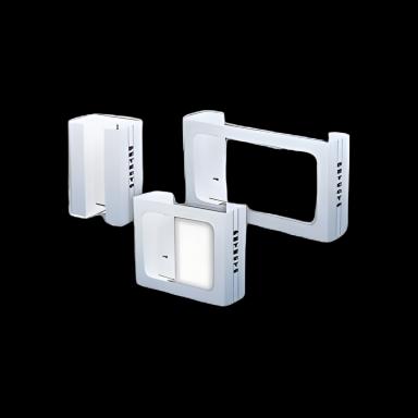 Glove Box Holder Horizontal or Vertical Mounted 2-Box Capacity White 4 X 10 X 12 Inch Steel