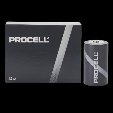 Alkaline Battery Duracell® Procell® D Cell 1.5V Disposable 12 Pack